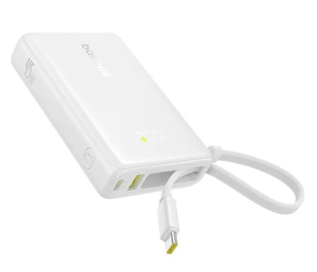 Baseus PicoGo PowerBank 10000mAh 45W White - 1348183 - zdjęcie 3